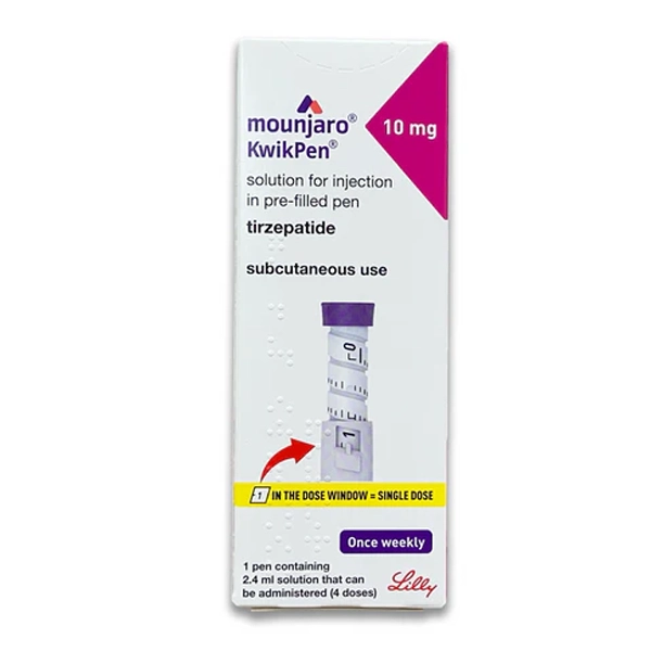 Mounjaro Kwikpen 10 Mg/0.6 Ml Pre-filled Pen 1s